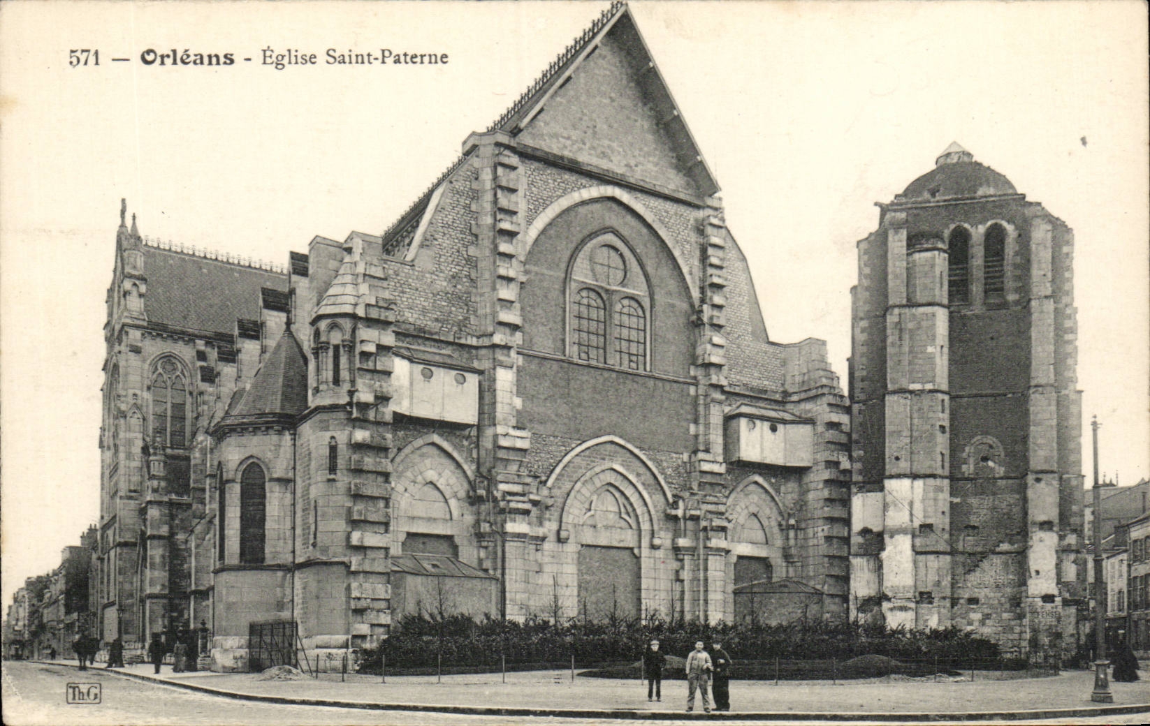 Orleans CPA Eglise Saint Paterne