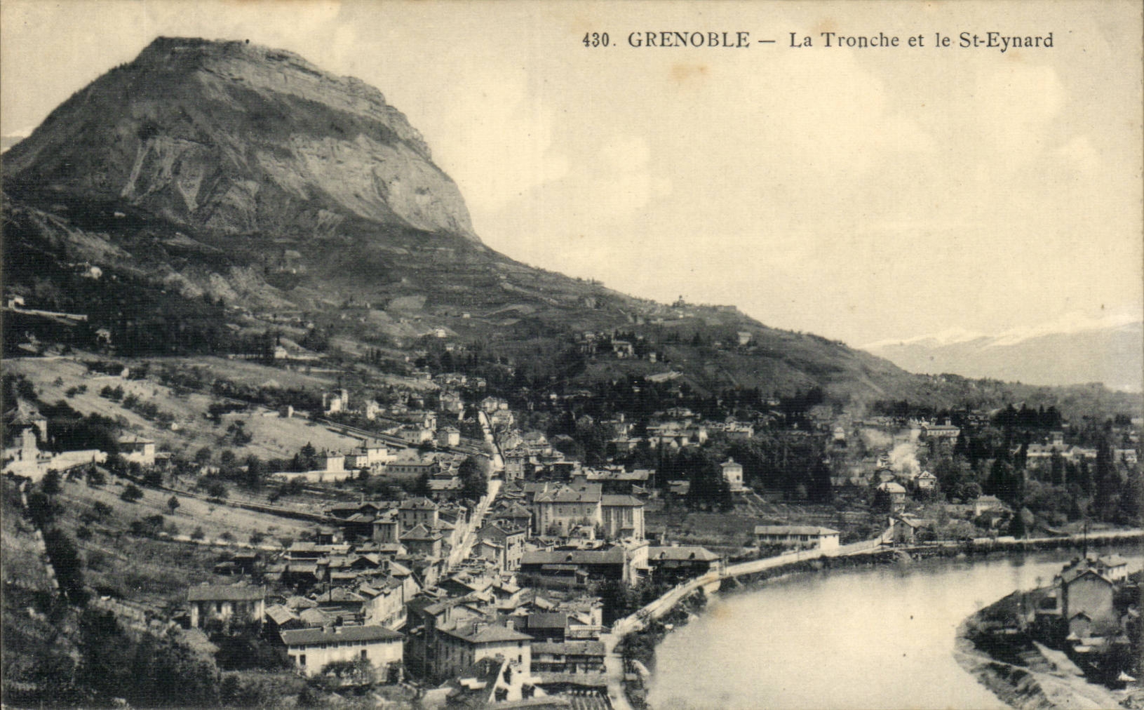 CPA Grenoble La tronche et le St Eynard