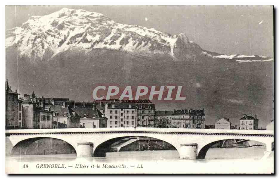 Grenoble — L'Isère et le Moucherotte — LL