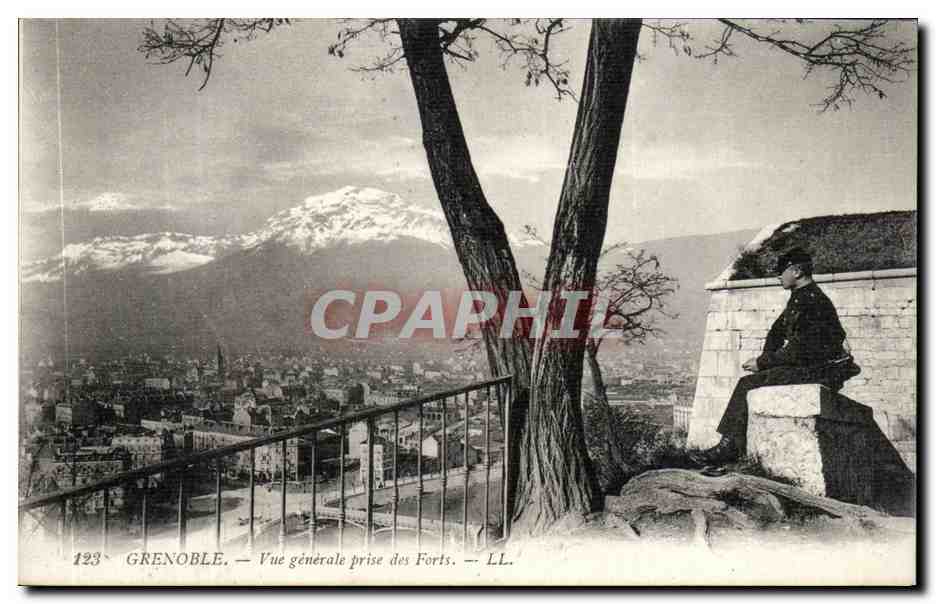 Grenoble — Vue générale prise des Forts — LL. n° 123