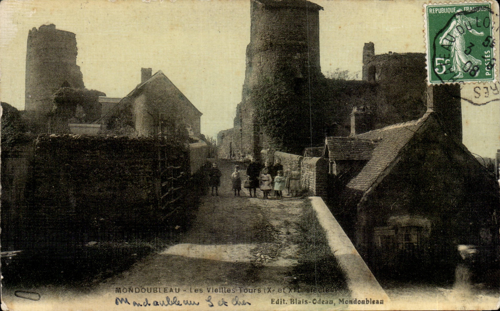 Mondoubleau — Les Vieilles Tours (Xe et XIIe siècles) — Edit. Blais-Odeau, Mondoubleau