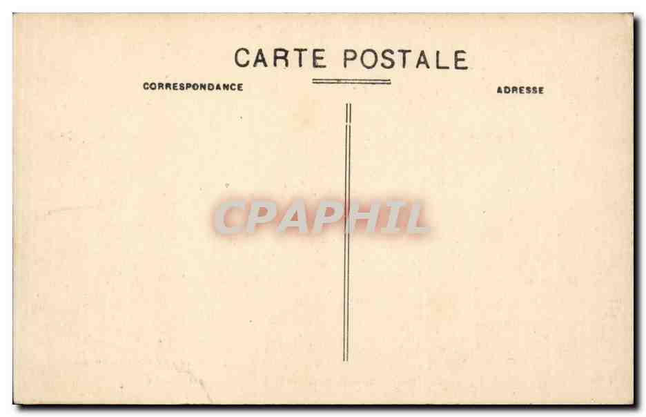 CPA St Dye sur Loire L'eglise et la place — Rückseite