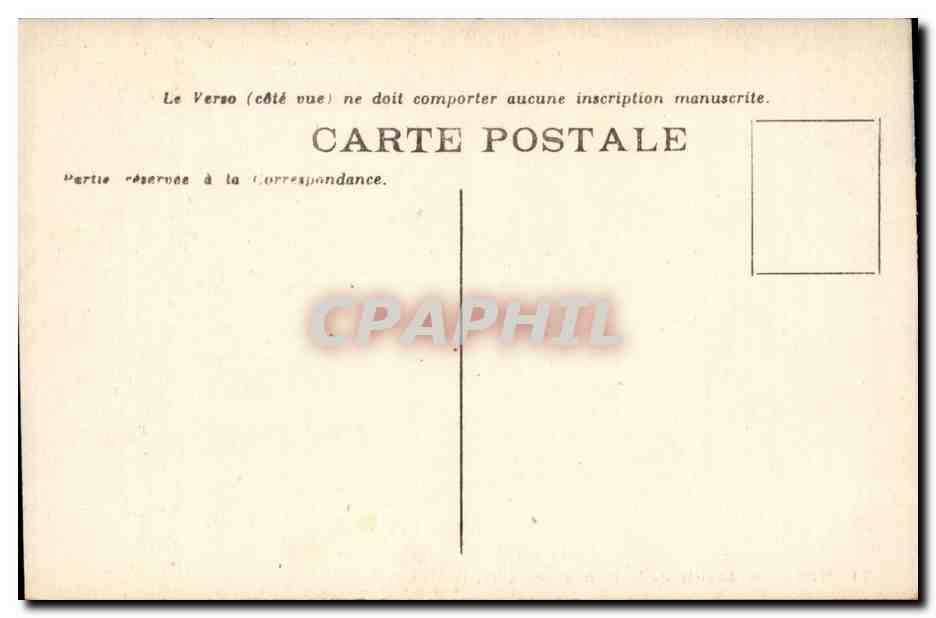 CPA Nimes Jardin de la fontaine — Rückseite