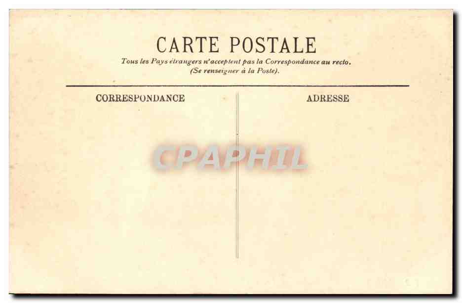 CPA Reims Allee des Maronnies — Verso