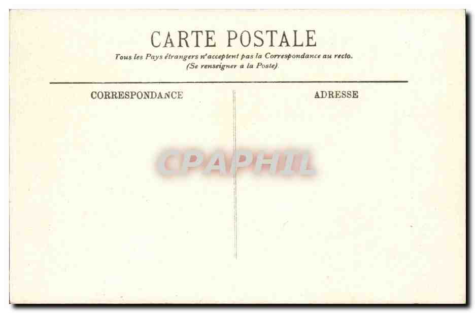 CPA Chalons sur Marne Les allees Saint Jean — Verso