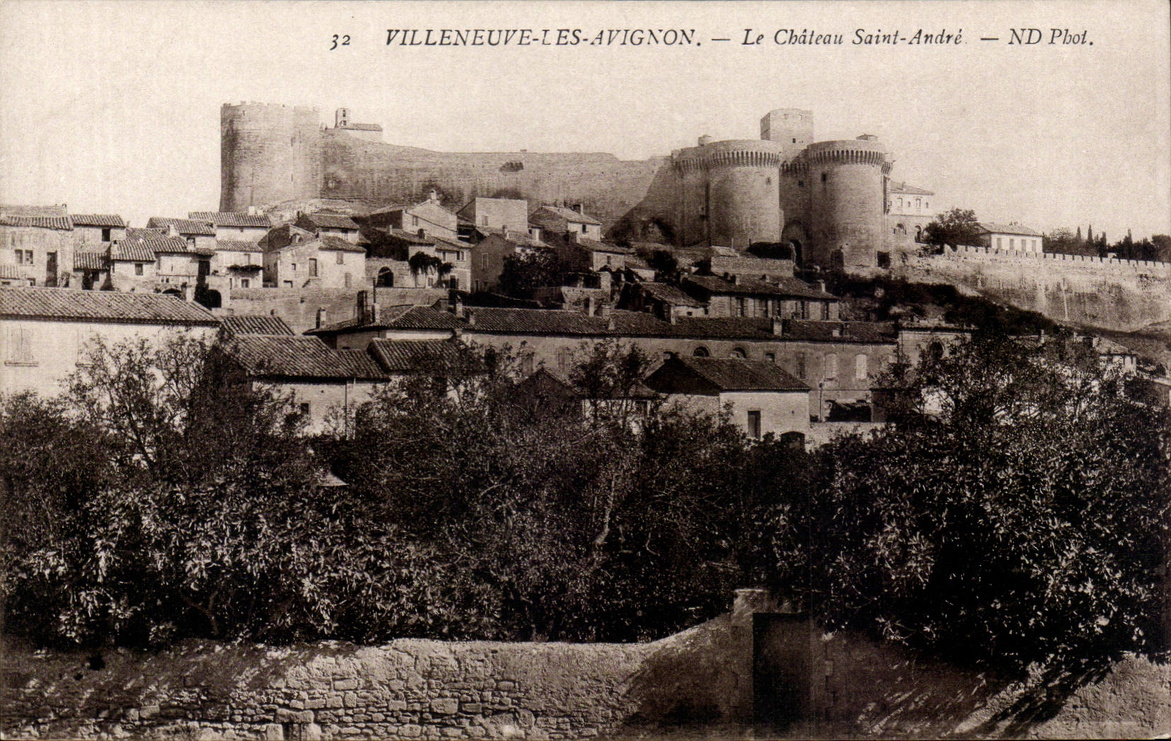 CPA Villeneuve les Avignon Le chateau Saint Andre