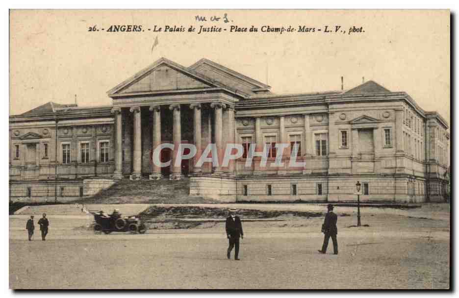 Angers CPA Le palais de justice Place du Champ de mars