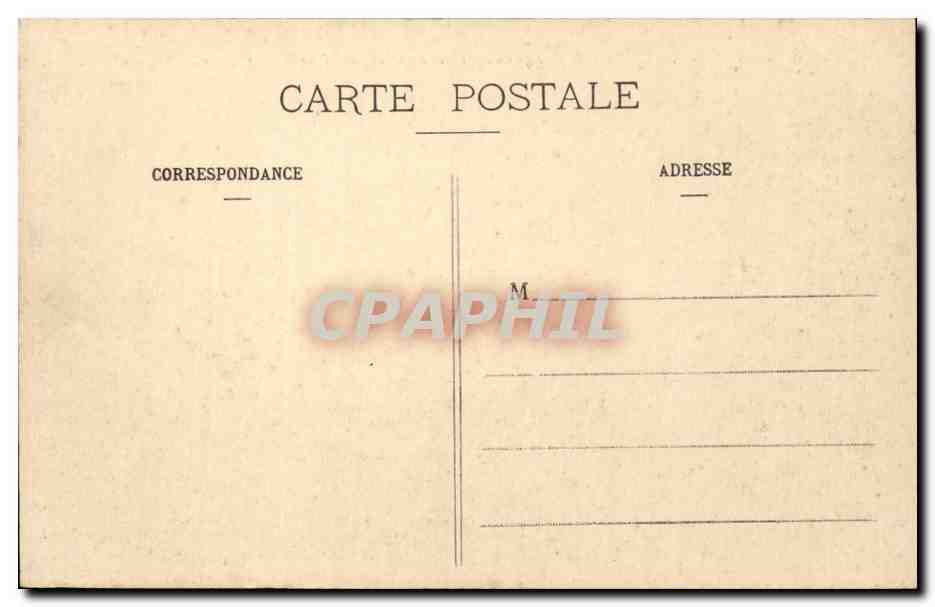 Angers CPA Le palais de justice Place du Champ de mars — Rückseite