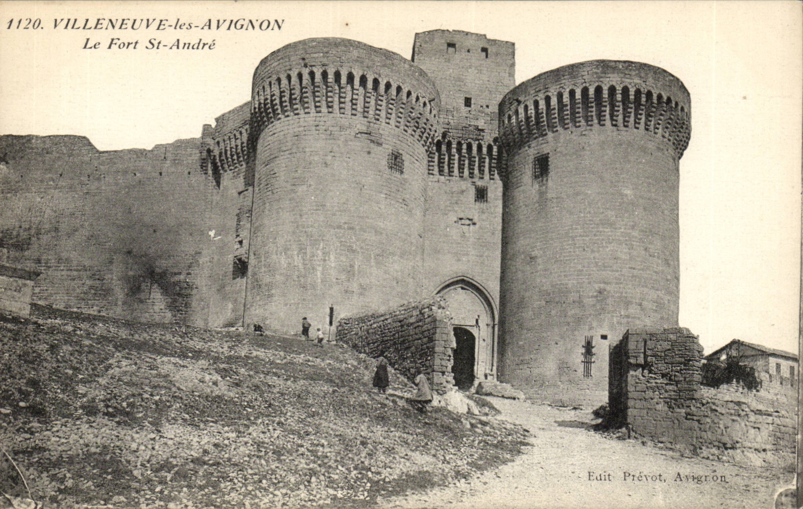 Villeneuve-lès-Avignon — Le Fort Saint-André — Édit Prévot, Avignon
