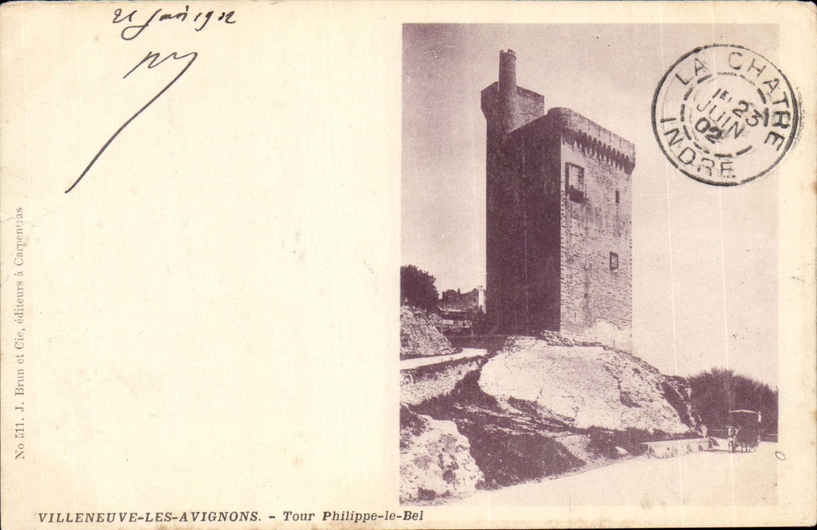 Villeneuve les Avignons CPA Tour philippe le bel