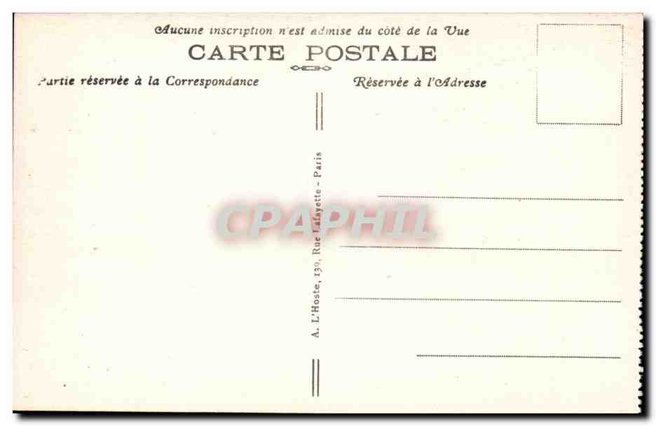 CPA Foret de Compiegne Emplacement du wagon du Marechal foch ( Marcel magnes ) — Verso