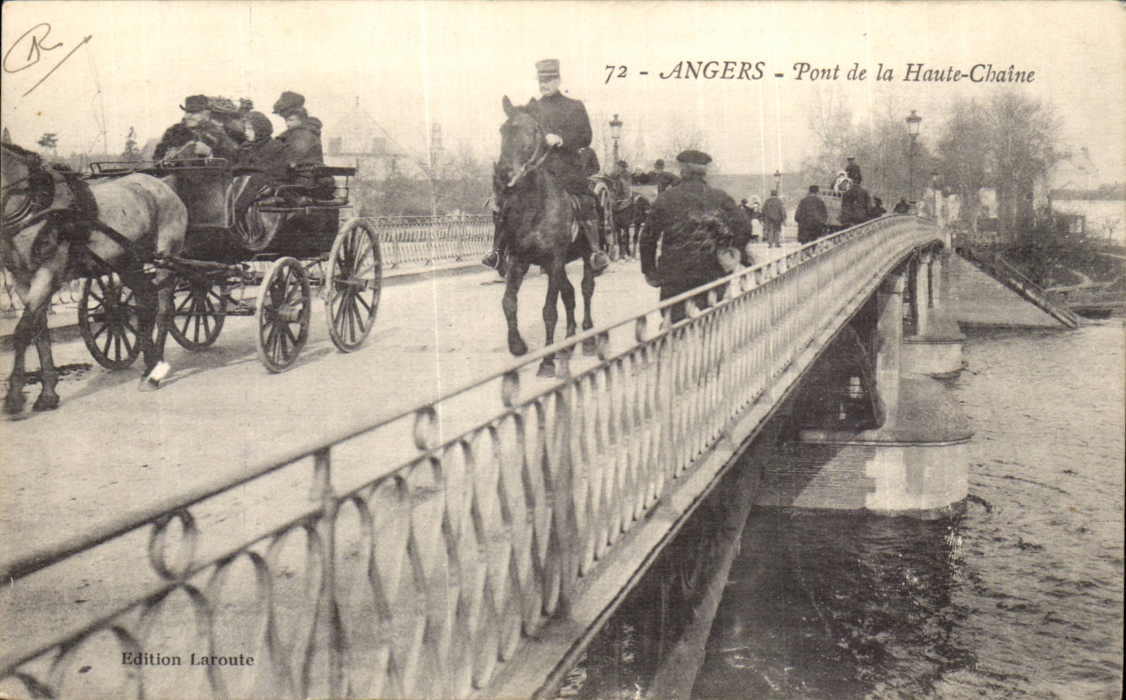 CPA Angers Pont de la Haute Chaine