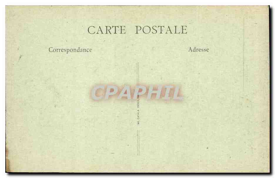 CPA Lyon Le grand theatre construit en 1827 a 1830 — Rückseite