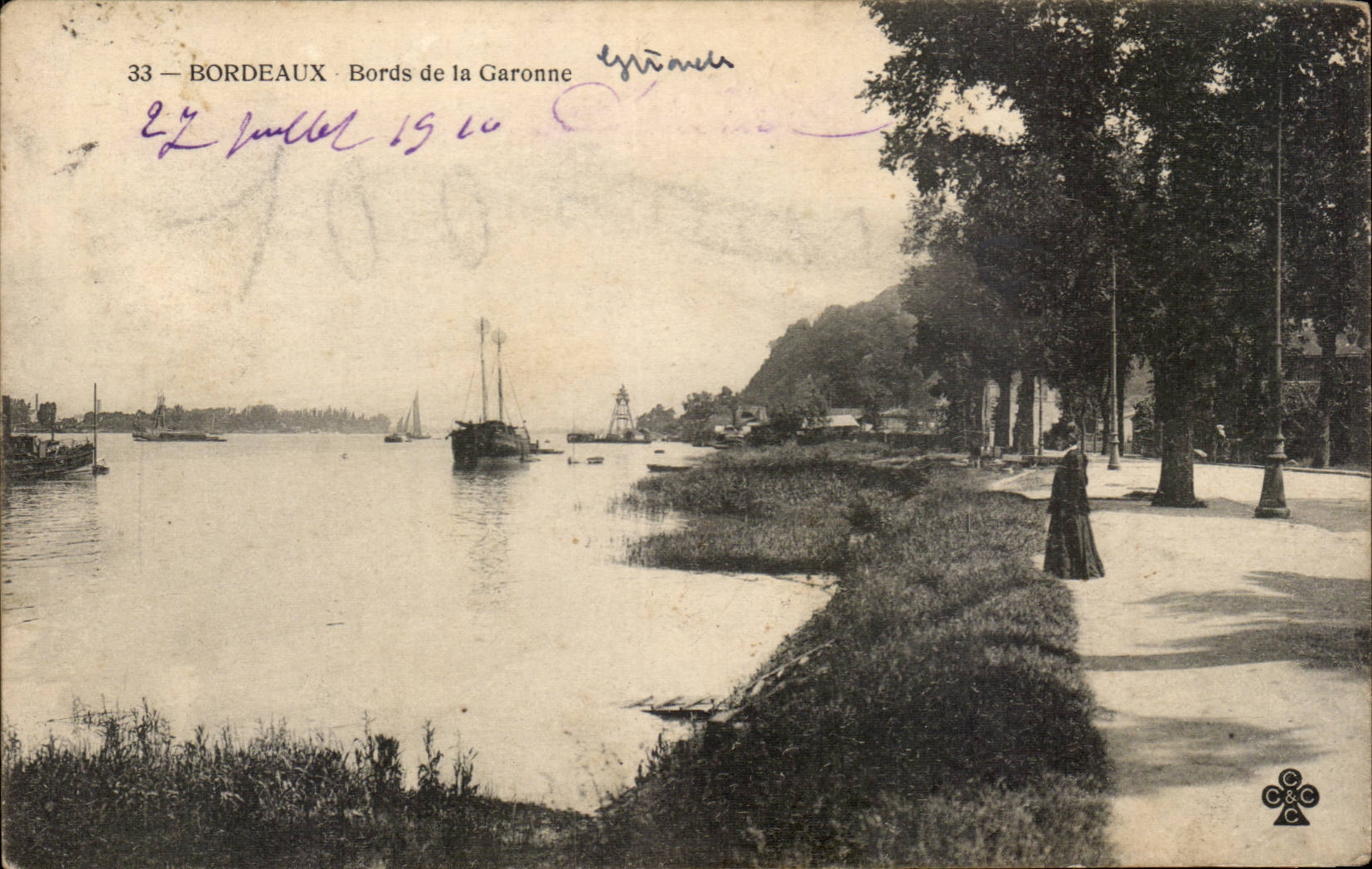 Bordeaux CPA Bords de la Garonne