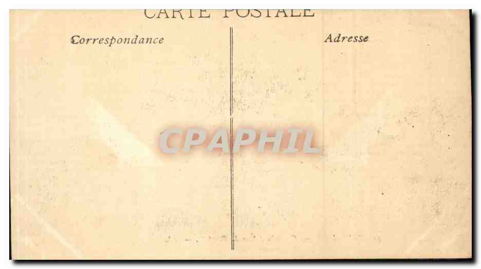 Marseille CPA Corniche Anse du prophete — Verso