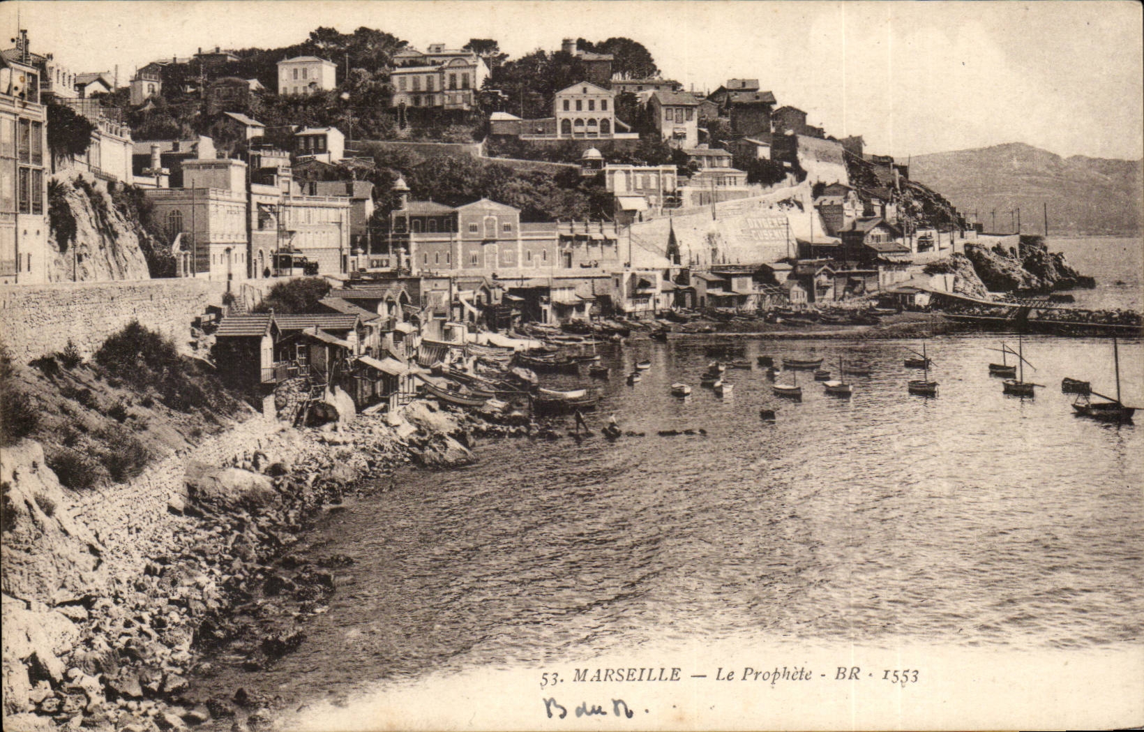 CPA Marseille Panorama du fort St Jean