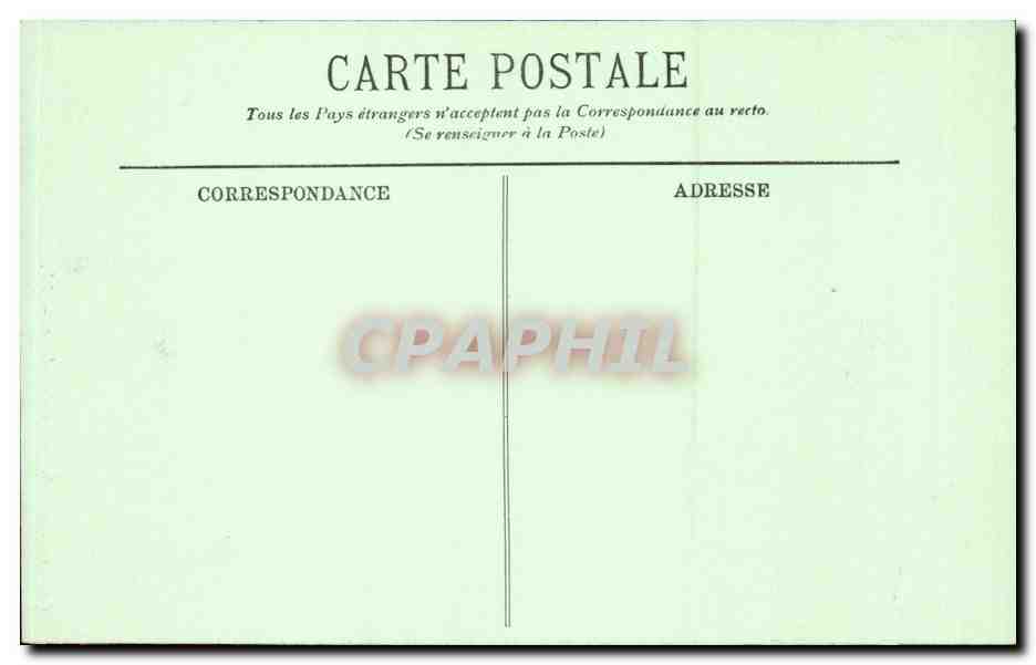 CPA Orleans Hotel de ville — Verso