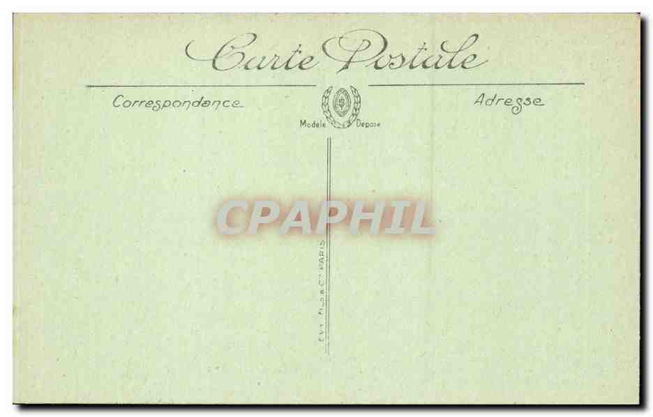 CPA Orleans Hotel Francois 1er Gravure ancienne — Verso
