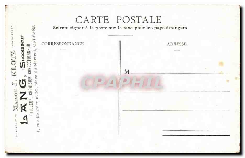 CPA Fantaisie Femme Dinette impromptue Dragon Militaria — Verso