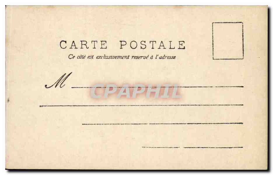 CPA Fantaisie Enfant Poussins — Verso