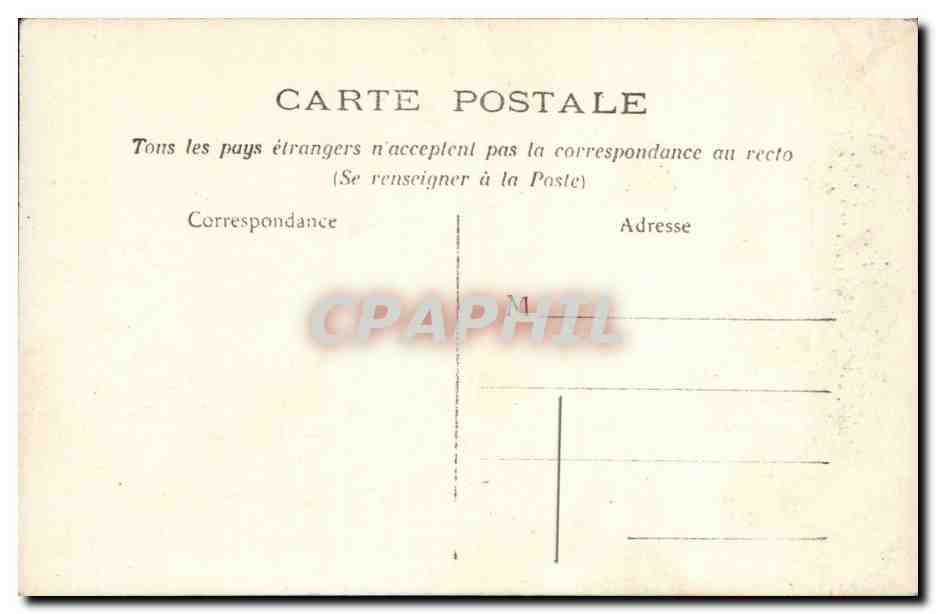 CPA Fantaisie Enfant — Rückseite
