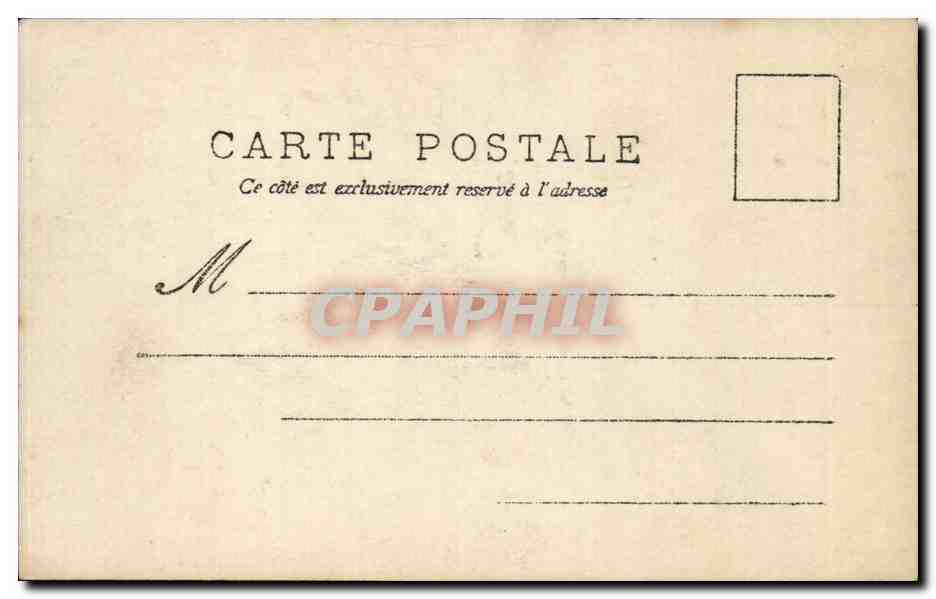 CPA Fantaisie Enfant Poussins — Verso