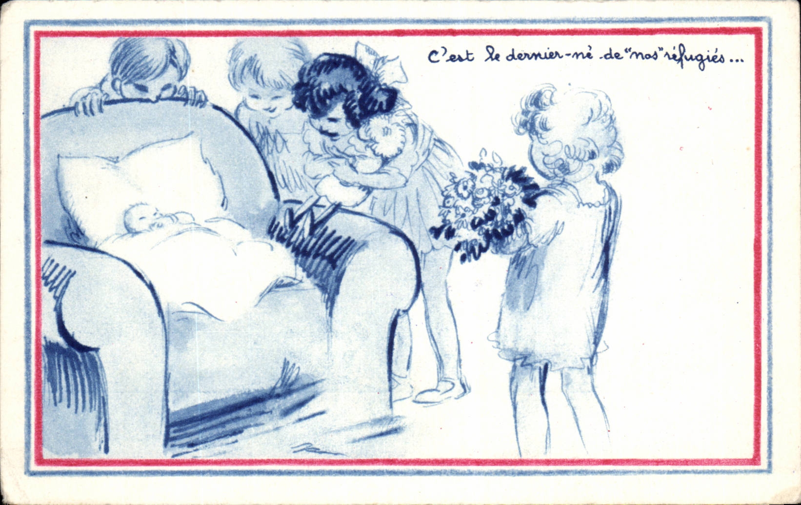 CPA Fantaisie Enfants
