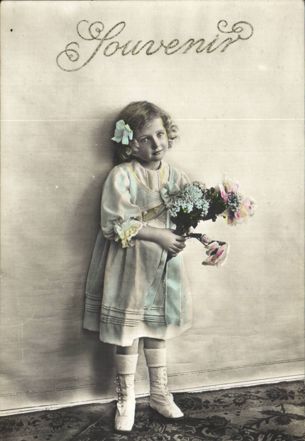 CPA Fantaisie Enfant Souvenir