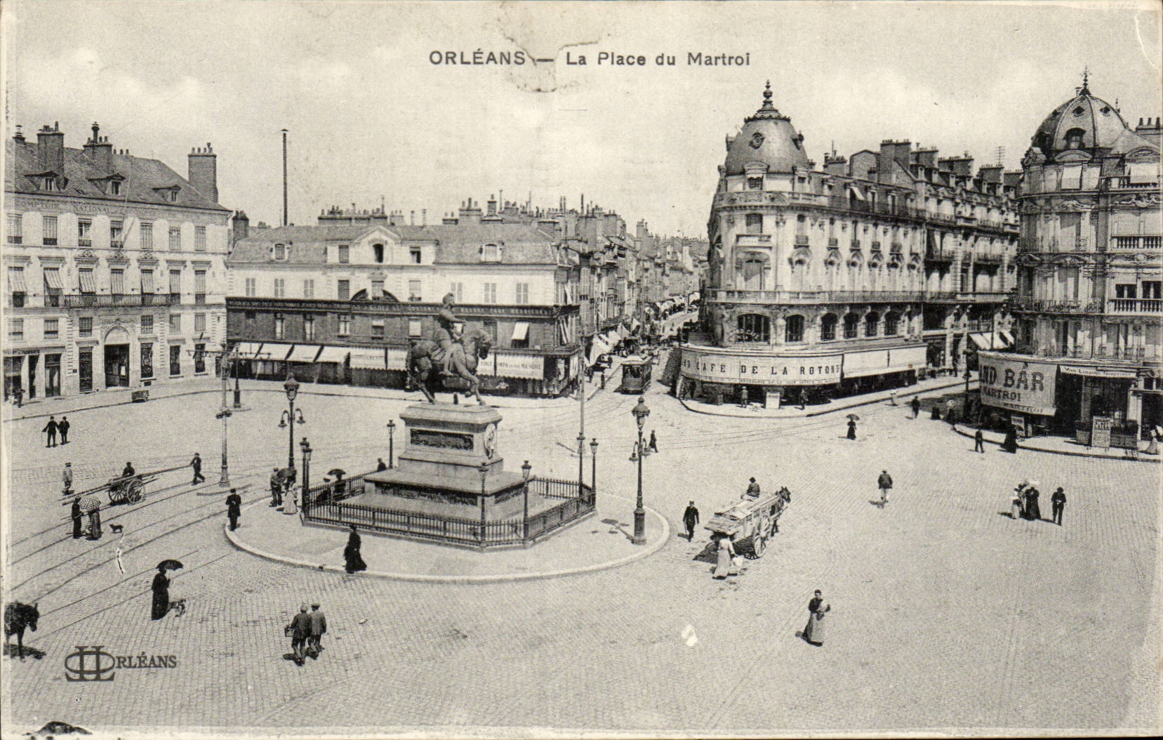Orleans CPA La place du MArtroi