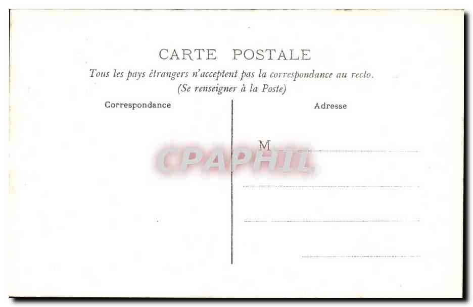 Orleans CPA Interieur de l'eglise Saint Donatien — Verso