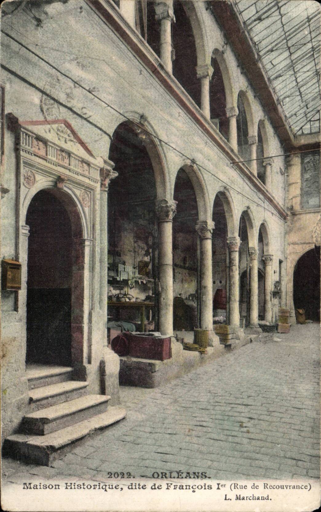 Orleans CPA Maison historique dite de Francois 1er