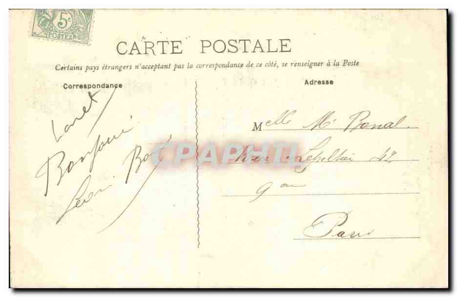Orleans CPA CAthedrale — Verso