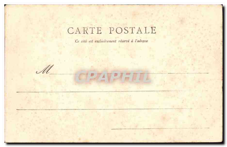Rouen CPA Eglise Saint ouen  — Verso