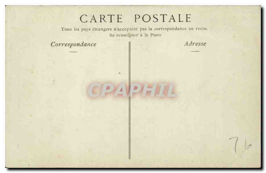 Rouen CPA Eglise Saint Maclou — Verso