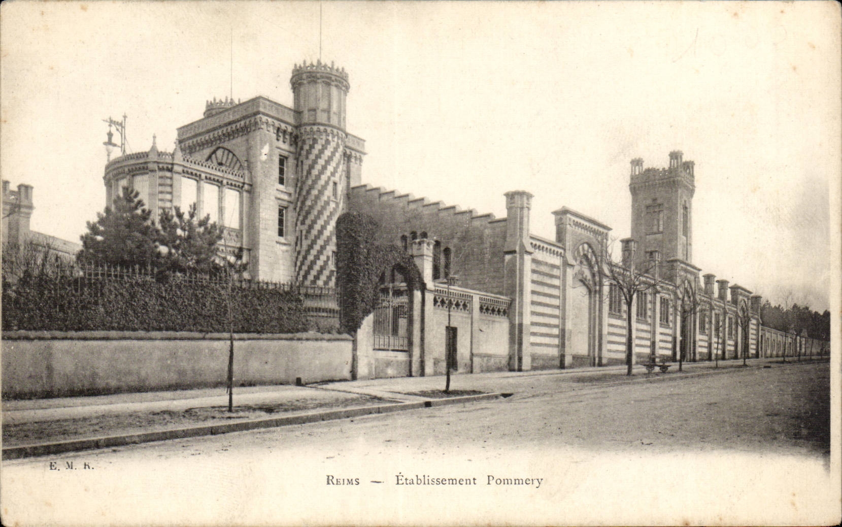 Reims — Établissement Pommery — E. M. R.