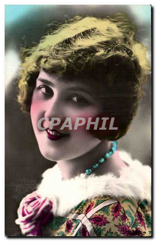 CPA Fantaisie Femme