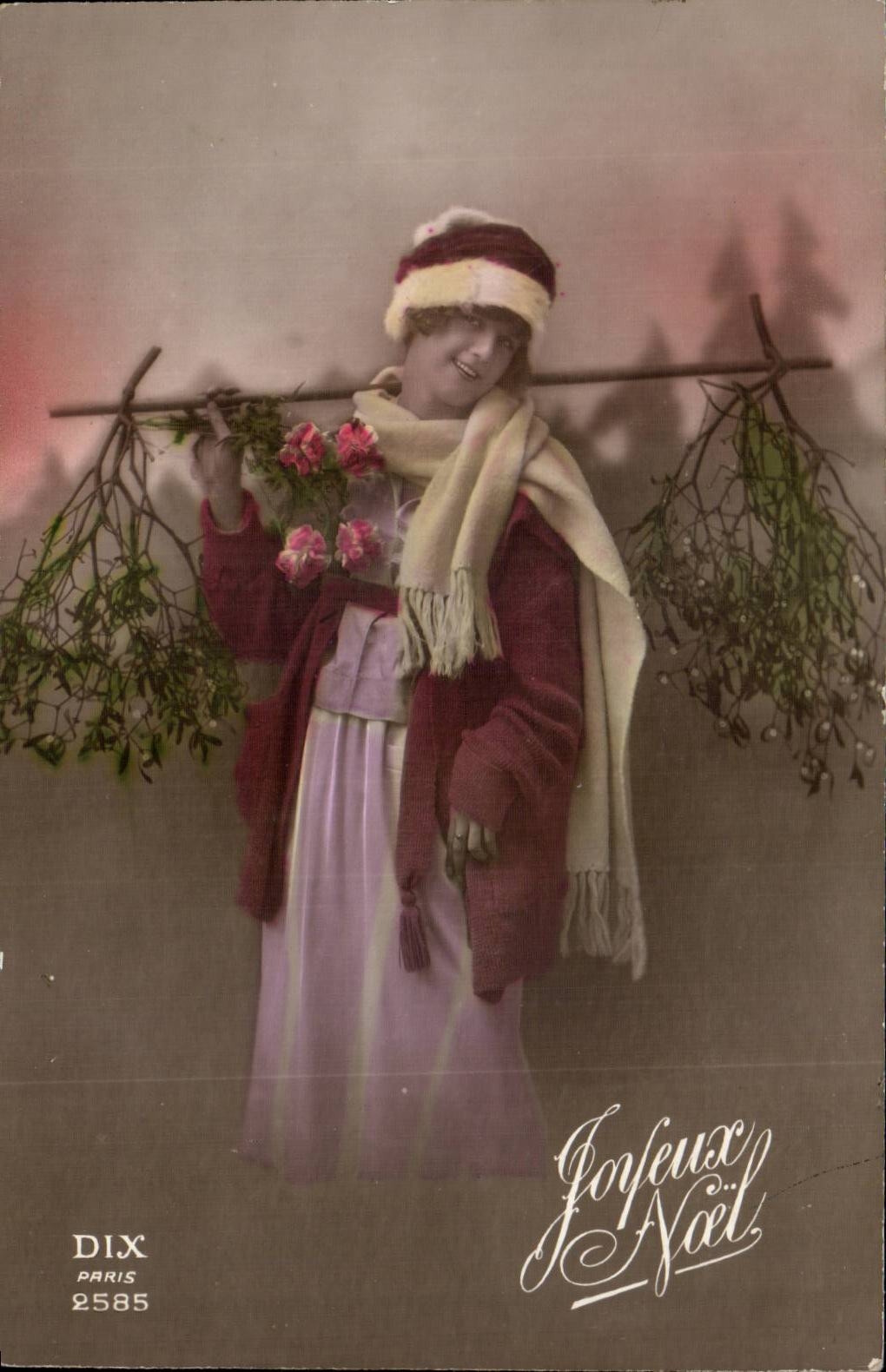 CPA Fantaisie Joyeux Noel Christmas