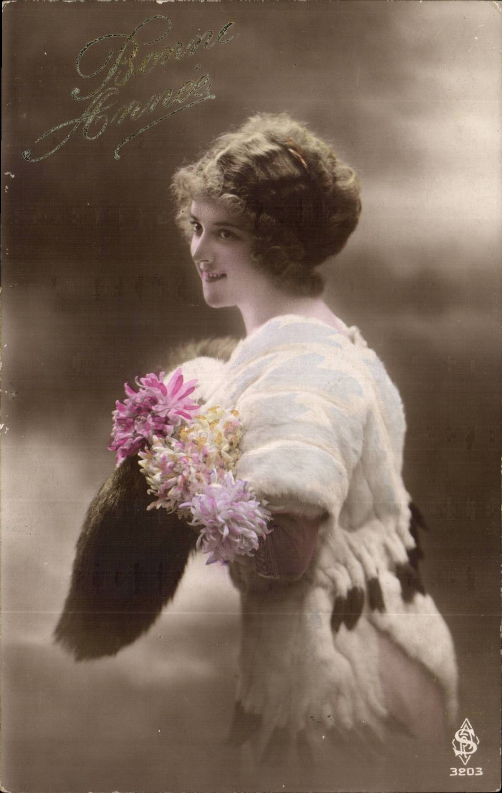 CPA Fantaisie Femme 
