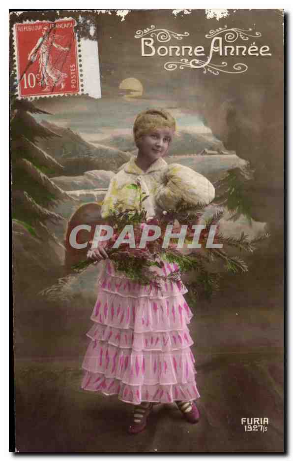 CPA Fantaisie Femme 