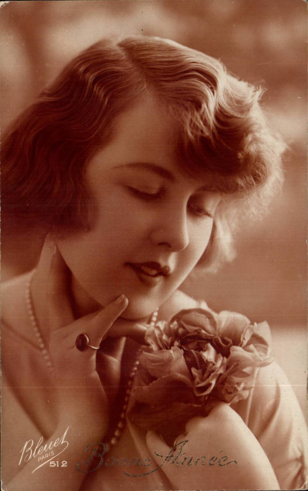CPA Fantaisie Femme 