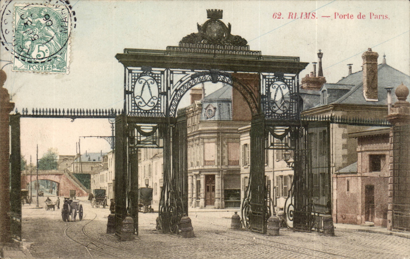 Rilims — Porte de Paris — éditeur non identifié, n° de série 62