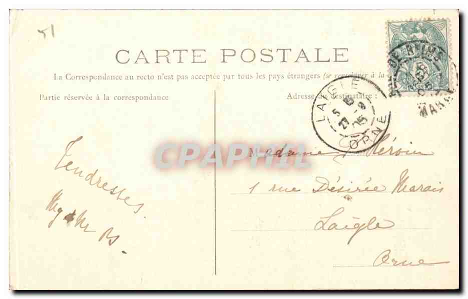 CPA Reims panorama — Back