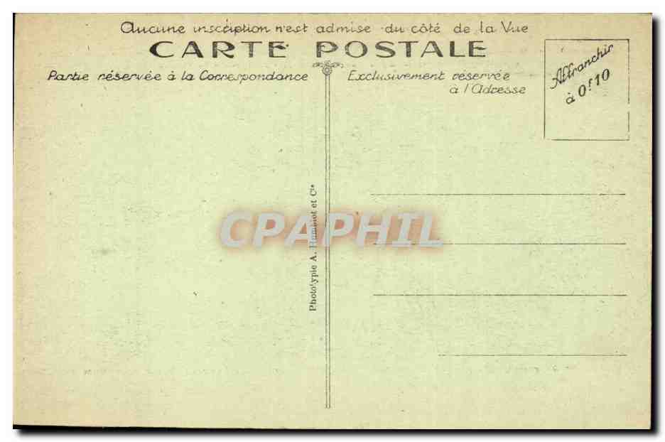 Ossuaire de Douaumont — Façade Principale — Phototypie A. Hénaud et Cie, n° 5297 — Achterkant