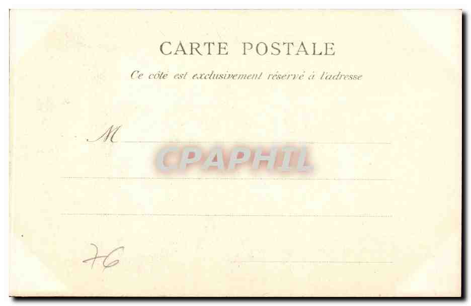 Rouen CPA Cathedrale — Verso