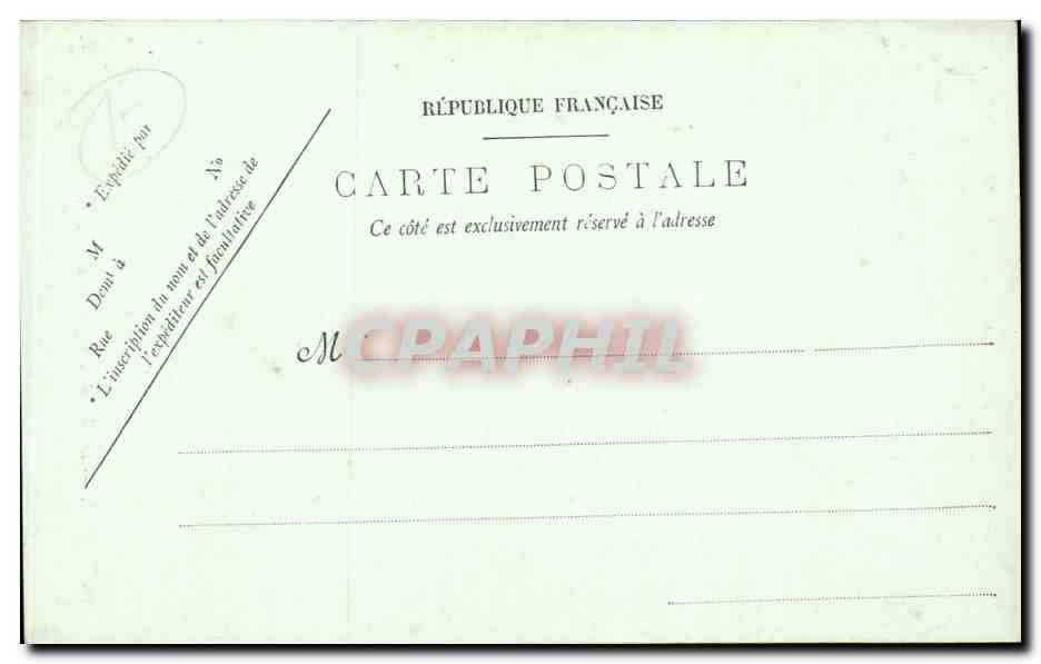Rouen CPA L'hotel de Bourgtheroulde — Verso