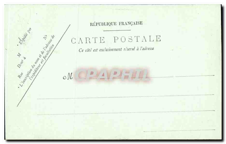 Rouen CPA L'hotel de Bourgtheroulde — Verso