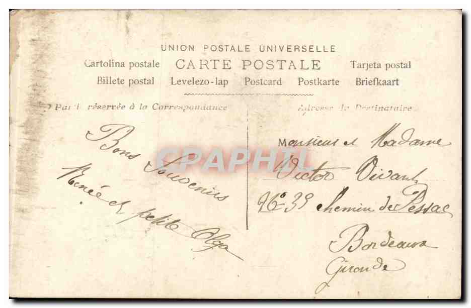 CPA Fantaisie Femme Noel Christmas — Rückseite