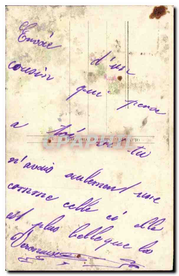 CPA Fantaisie Femme 1er avril — Reverso