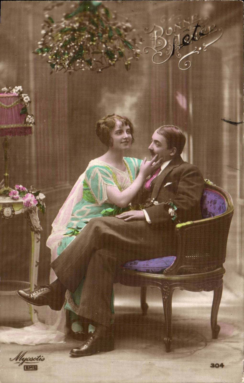 CPA Fantaisie Femme