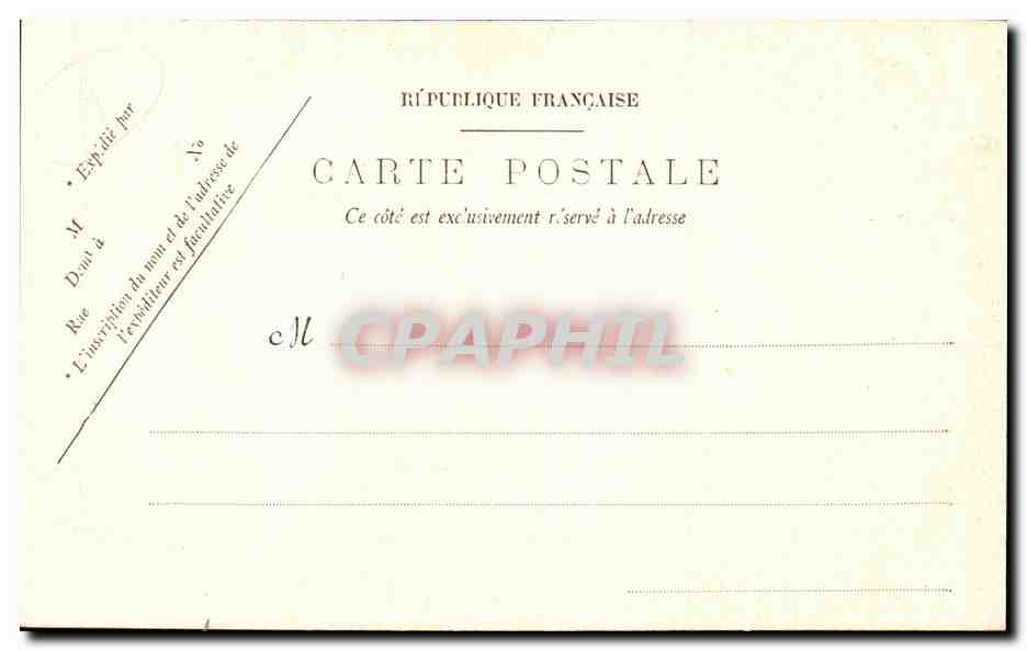 Rouen CPA Notre Dame Tombeau du cardinal d'Amboise — Verso
